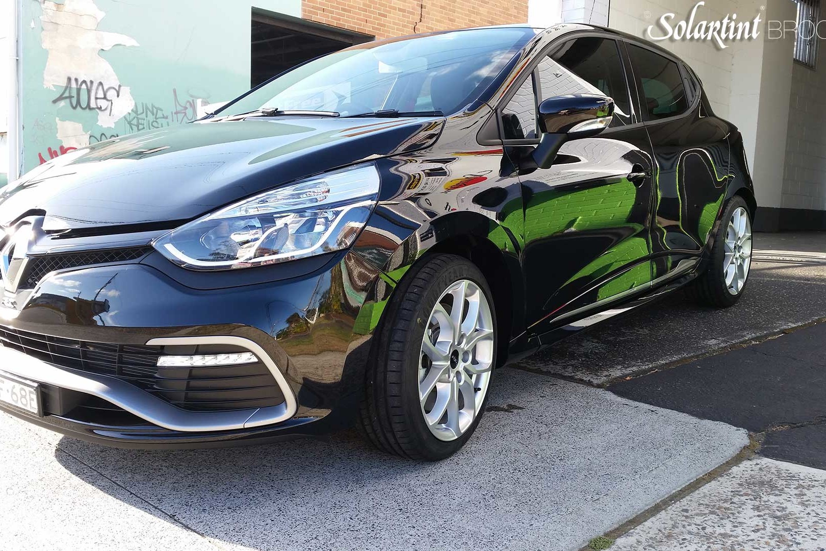 9 hours labour in paint correction, another half day for coating & tint, this Clio Sport reborn and nearly spilled out the driveway like it should have been!